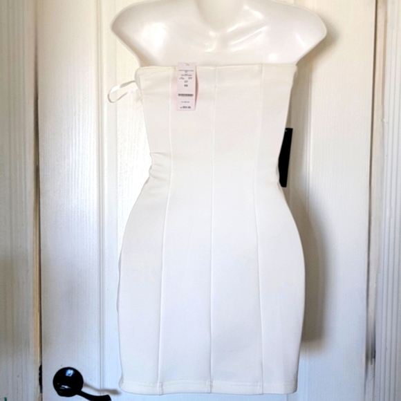 2B Bebe Dress Strapless Size XS - Picture 2 of 9